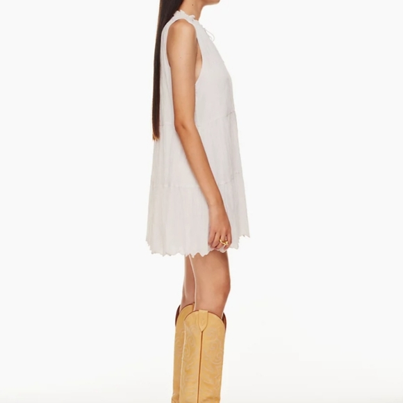 Aritzia Wilfred Tiered Baby Doll Dress S - Picture 3 of 6